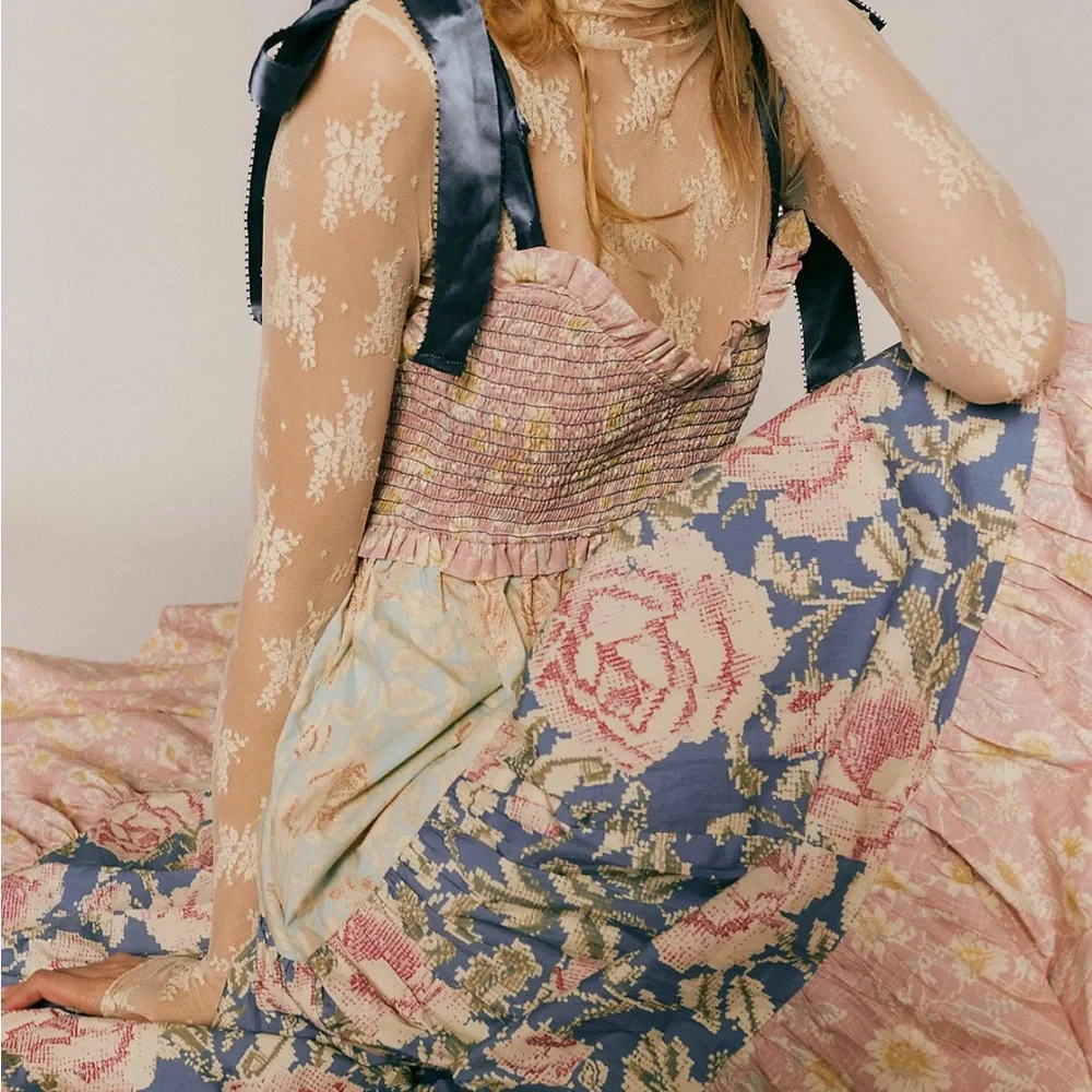 NWT Free People Bluebell Maxi in mauve size:S - Picture 1 of 16